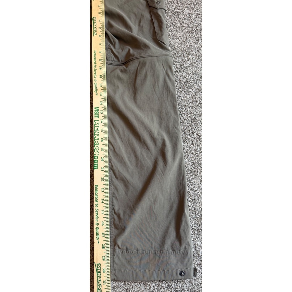 Kuhl Renegade Convertible Stealth Pants Mens 33x32 Khaki Hiking Cargo Trousers - Picture 11 of 11